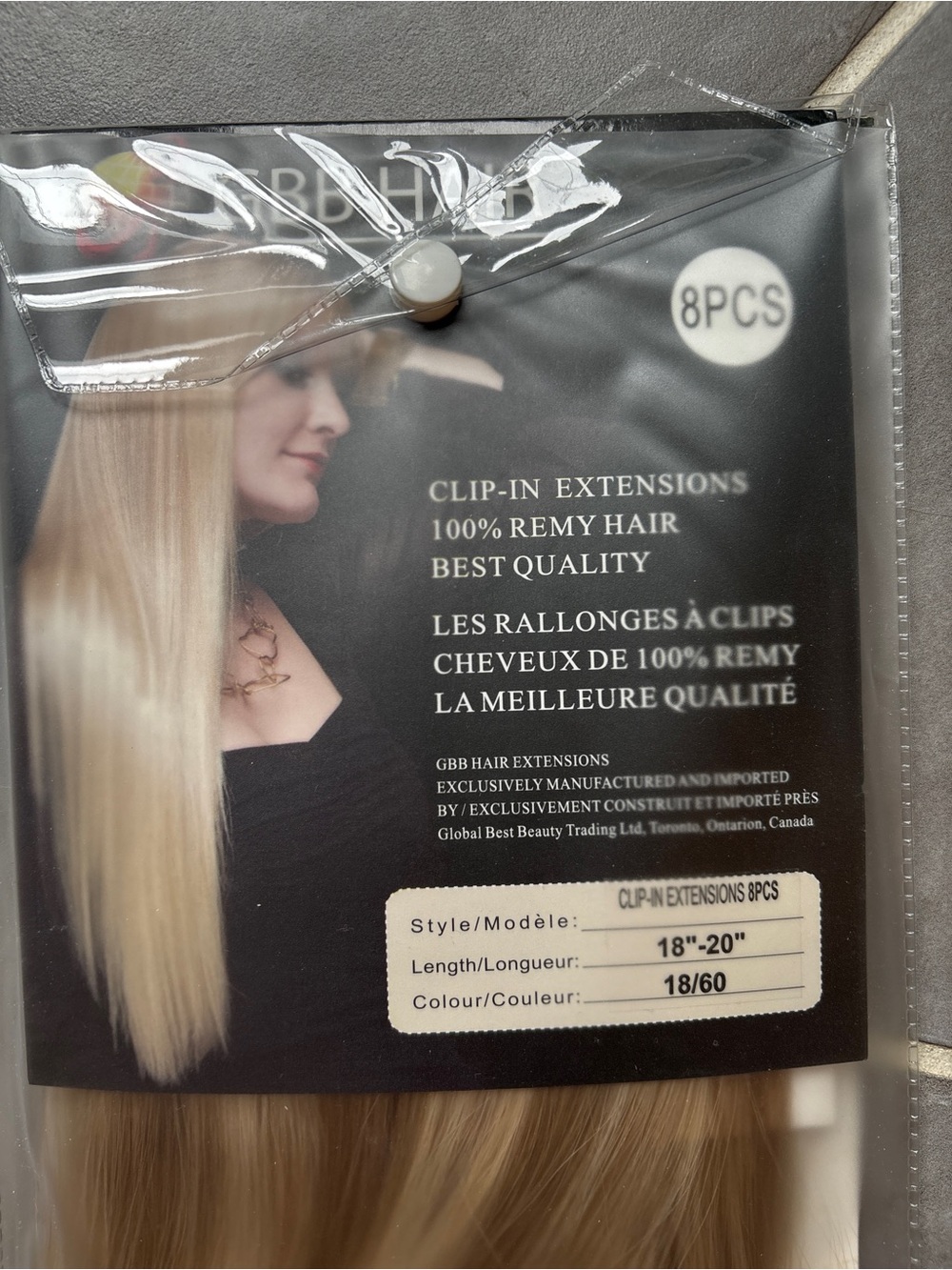 Gianni Bini Blonde Clip-In Extensions (Color 18/60)